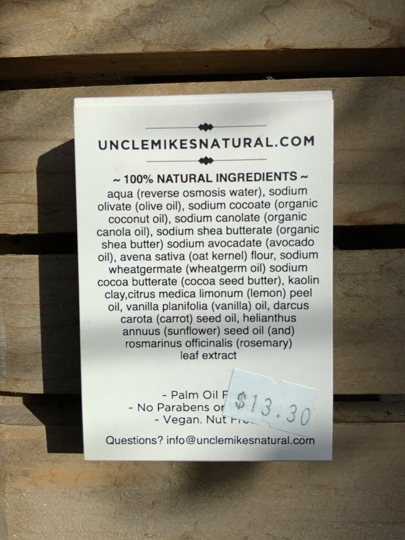 Uncle Mike's - Vanilla Oatmeal Face Soap