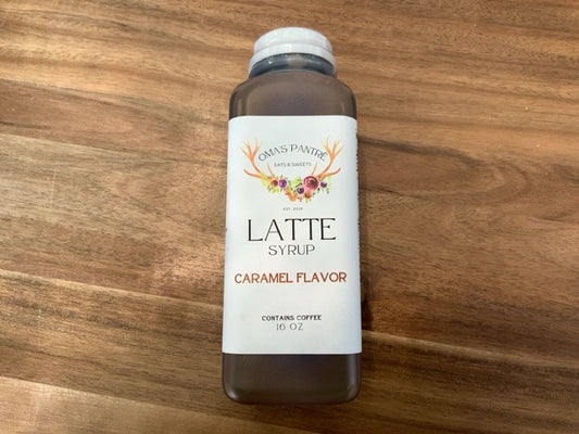 OMA's Pantre - Latte Syrup - Caramel
