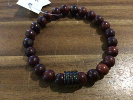 K&B Jewelry - Bracelet - Rosewood (Calming) - B420-SS