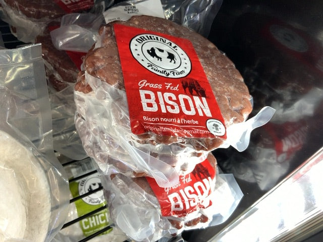 Original Family Farm - Bison Burgers (4x6oz)