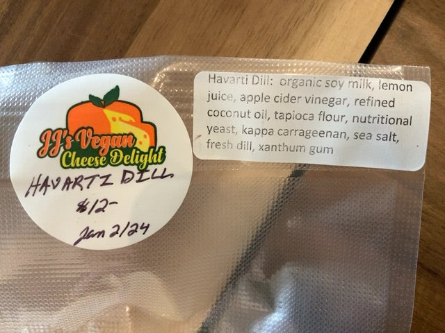 JJ’s Vegan Cheese - Havarti Dill