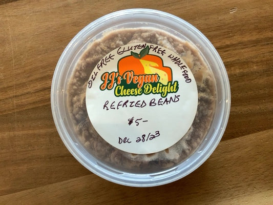 JJ's Vegan Cheese - Refried Beans - $5 Small