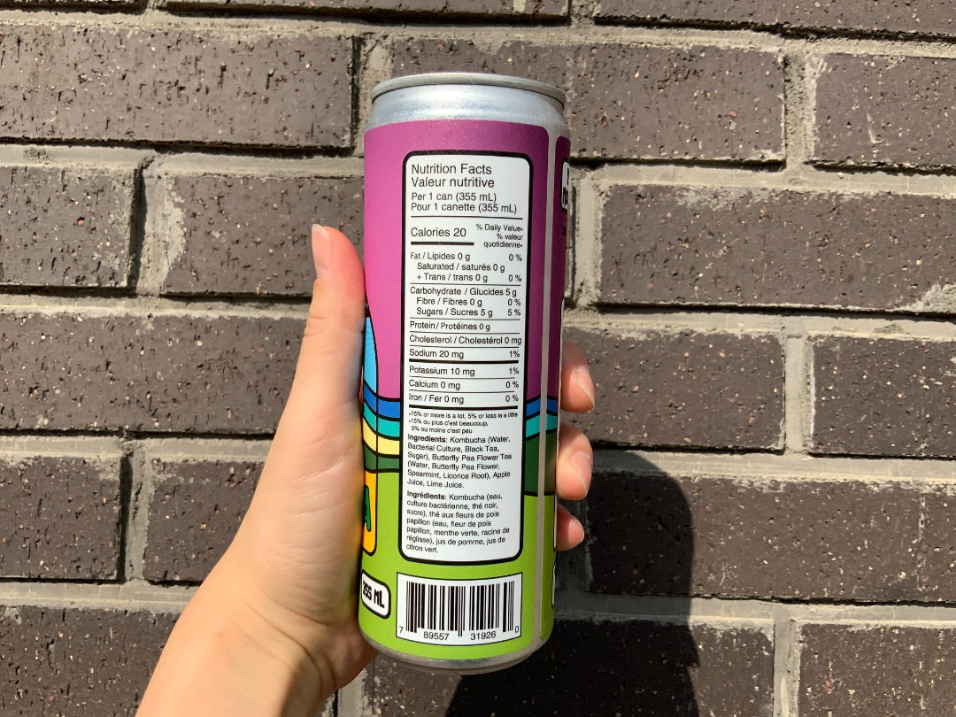 Jam’bucha Kombucha - Spearmint Apple (Misty Mornings)