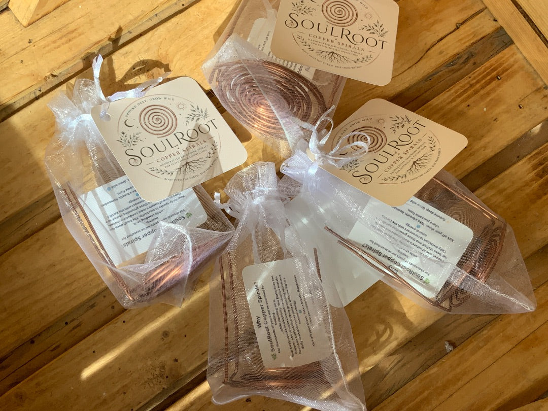 Soul Roots - Spiral Copper Set