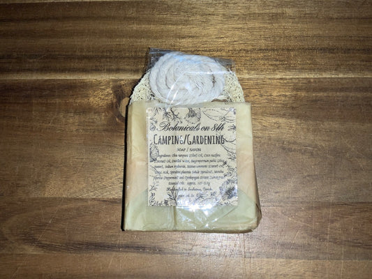 Botanicals On 8th - Camping/Gardening Peppermint Bar Soap