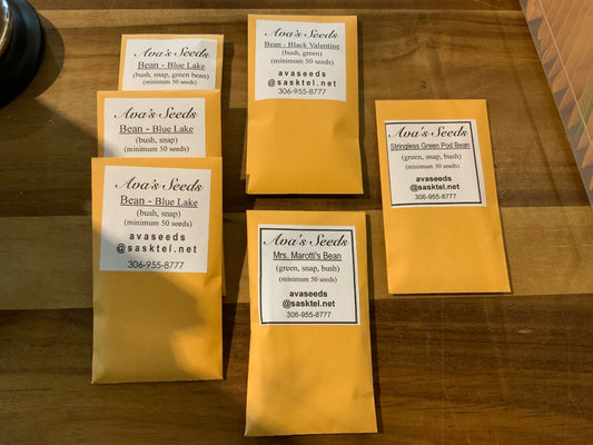 Ava’s Seeds - Beans (Green, Snap, Bush)