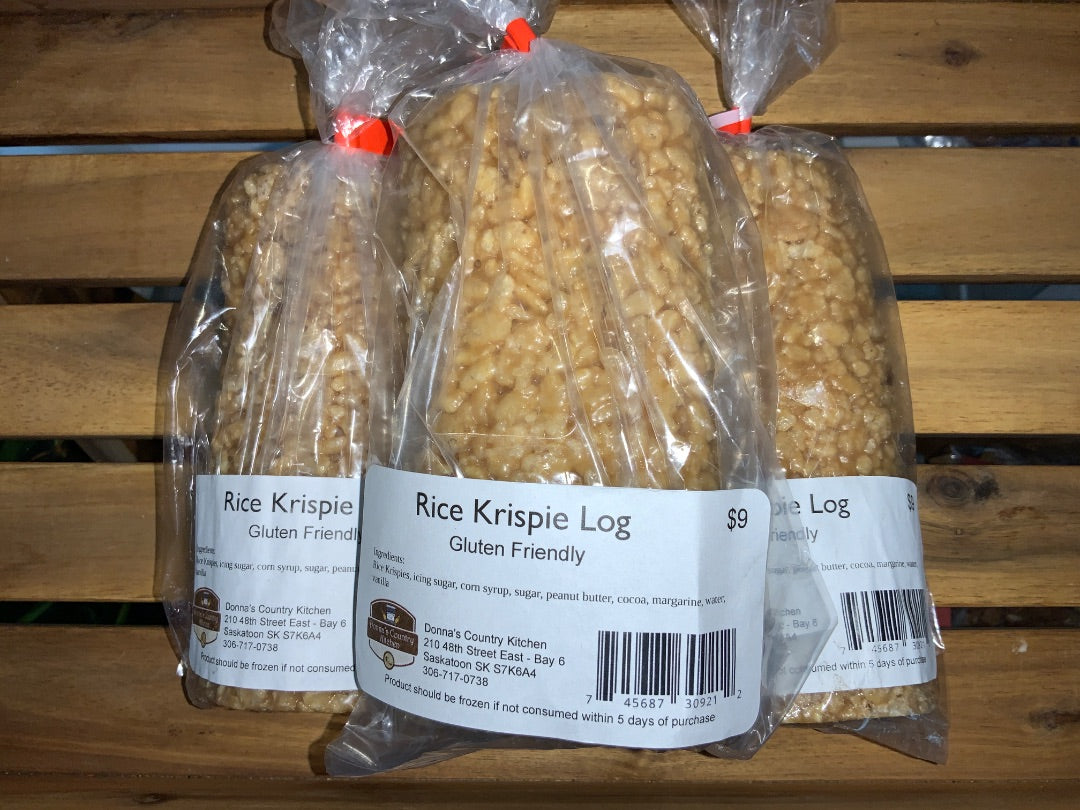 Donna’s Country Kitchen - Cakes/Squares - Rice Krispy Logs