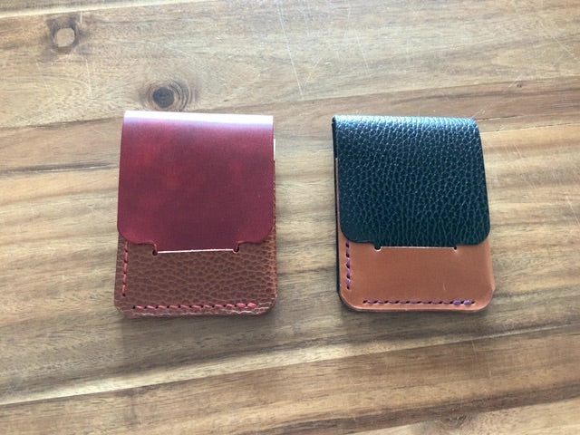 Analog Leather Craft - Leather Wallet with Flap