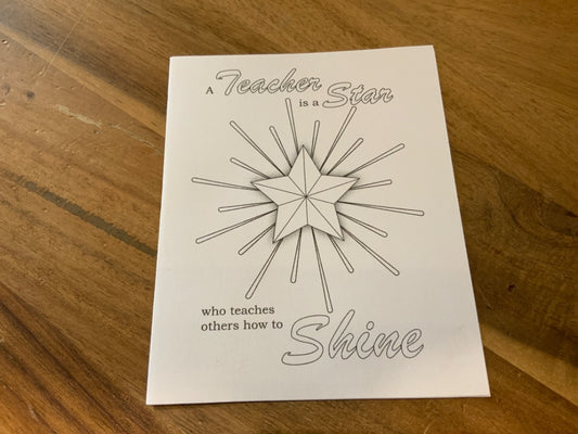 Sticks & Strings - Solo Teacher Card
