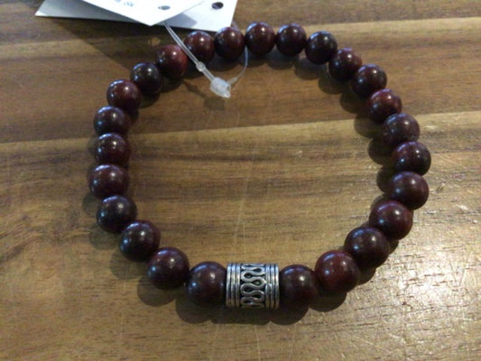 K&B Jewelry - Bracelet - Rosewood (Calming) - B526-SS