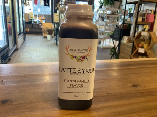 OMA's Pantre - Latte Syrup - French Vanilla