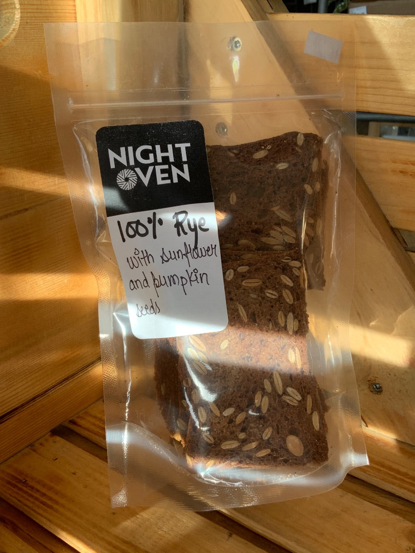 The Night Oven - Rye Crackers