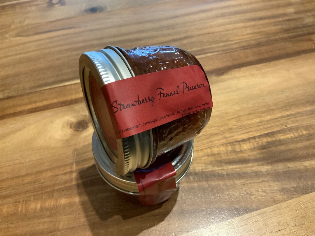 Pique - Strawberry Fennel Preserve - 125ml