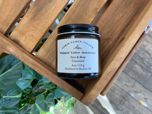 Tobin Ranch Tallow - Whipped Tallow Moisturizer - Unscented