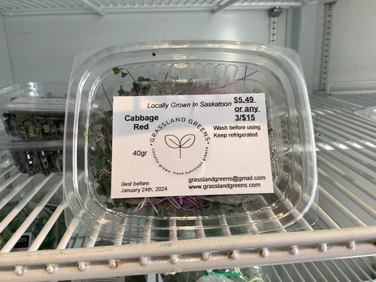 Grassland Greens - Cabbage Red (40g)