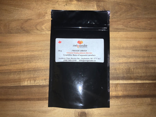 nvigorate - Freeze Dried Ground Seabuckthorn Berries 50g