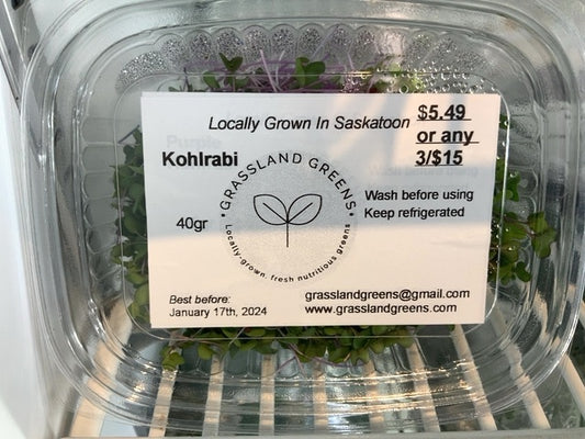 Grassland Greens - Kohlrabi (40g)