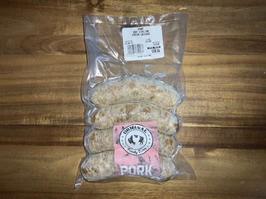 Original Family Farm - Pork Hot Italian Sausage