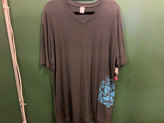 Melissa Squire Artisan - V Neck Grey Alchemy T Shirt