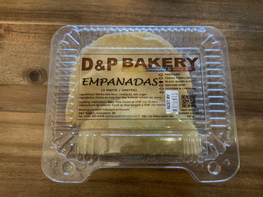 D&P Bakery - Empanada - Black Bean & Feta