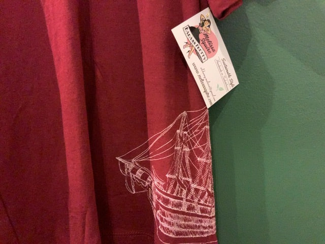 Melissa Squire Artisan - Red Kids T-Shirt Sailor Dan