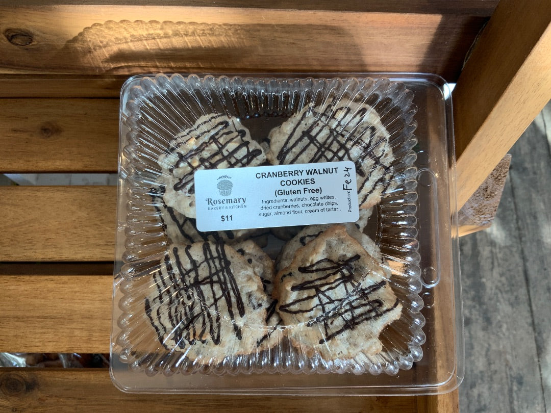 Rosemary Bakery & Kitchen - GF Cranberry Walnut Cookies