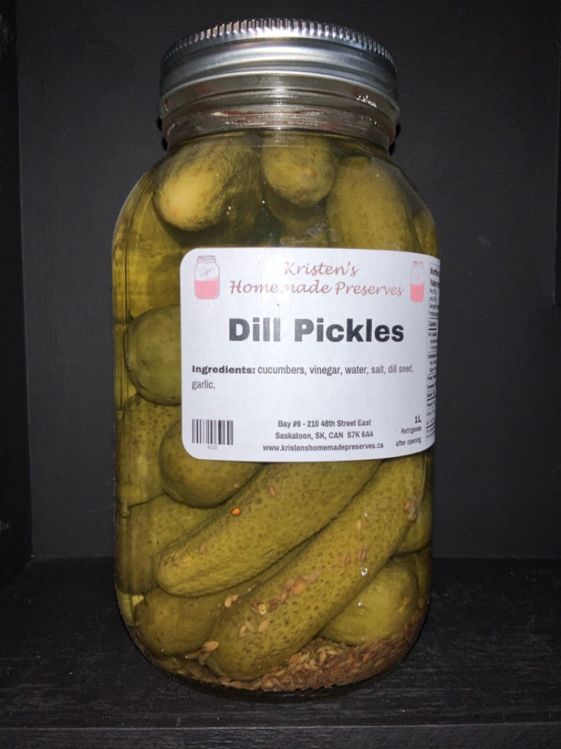Kristen’s Preserves - Preserves - Dill Pickles (1L)