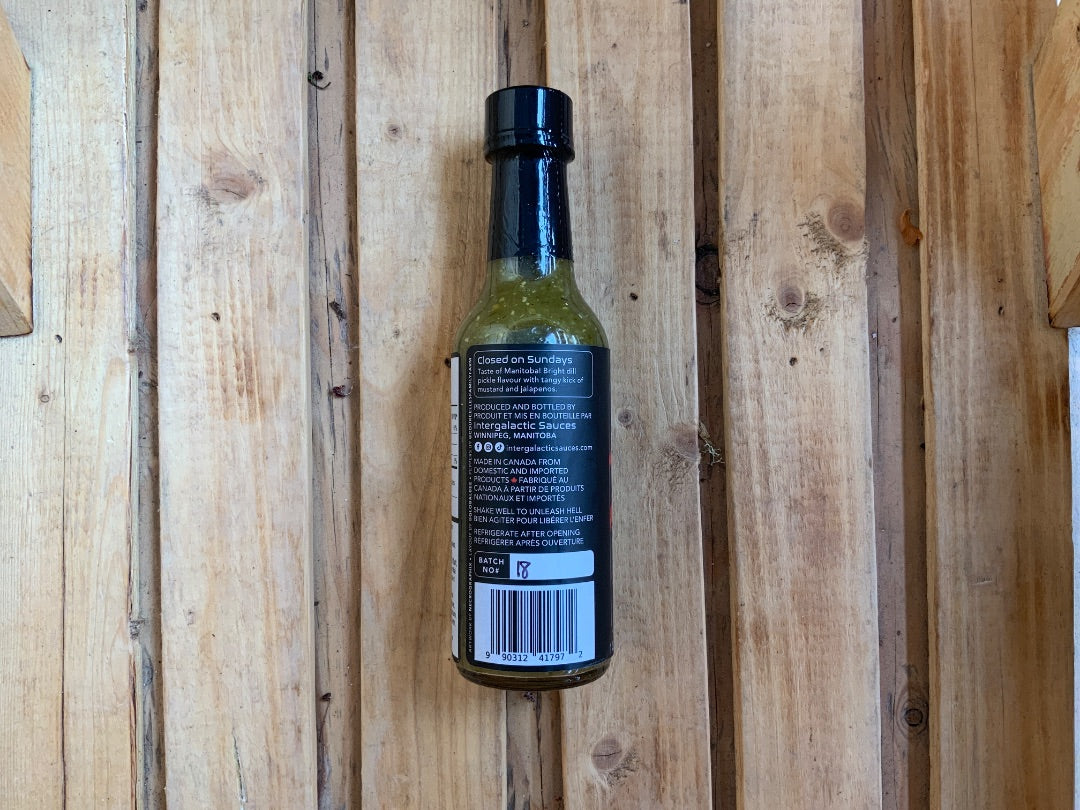 Intergalactic Sauces - Closed on Sundays (Mild, Dill Pickle)