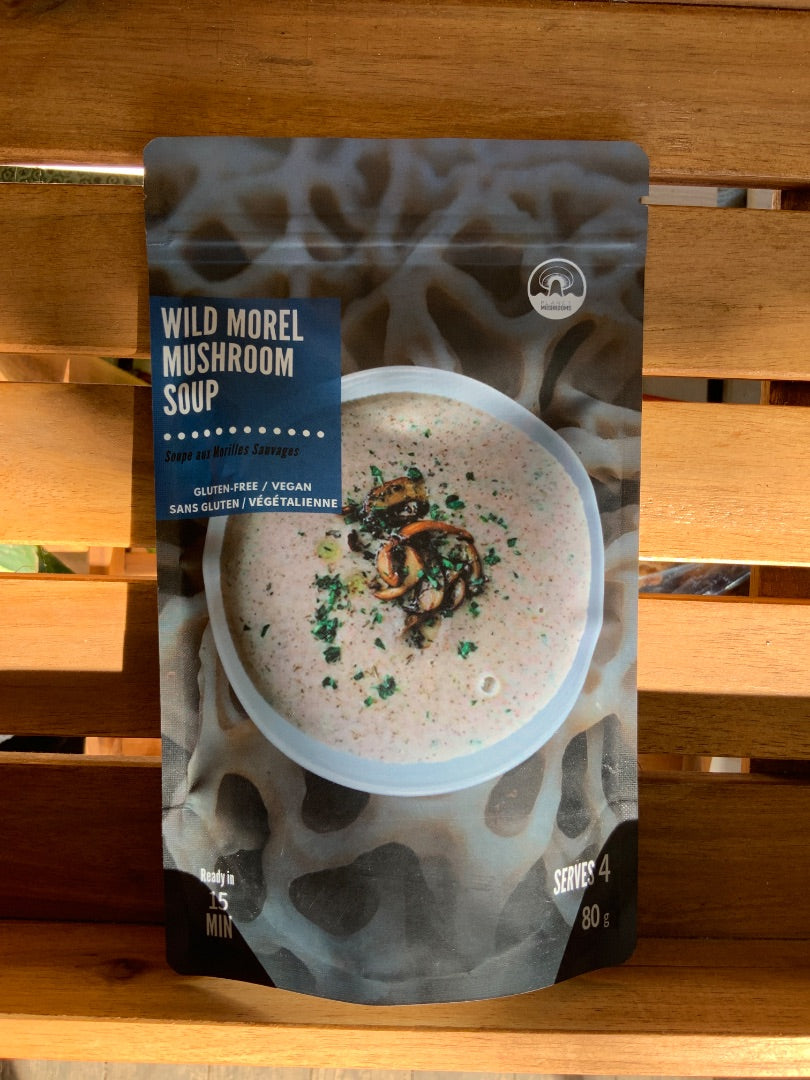 Planet Mushrooms - Wild Morel Mushroom Soup