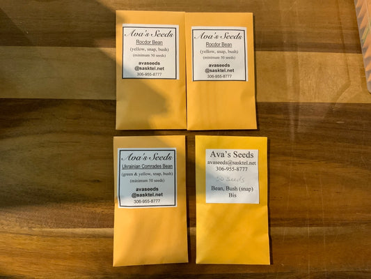 Ava’s Seeds - Beans (Yellow, Snap, Bush)
