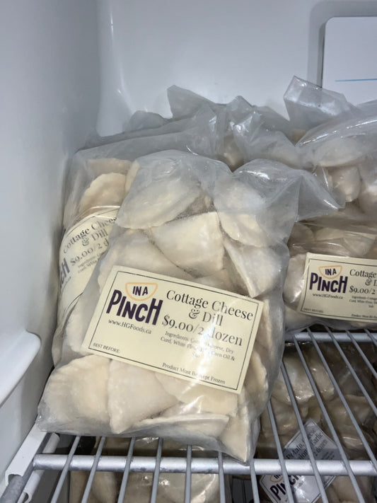 In a Pinch Perogies - Cottage Cheese & Dill - 2 Dozen