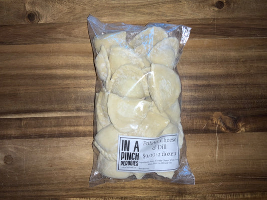 In a Pinch Perogies - Potato, Cheese & Dill - 2 Dozen