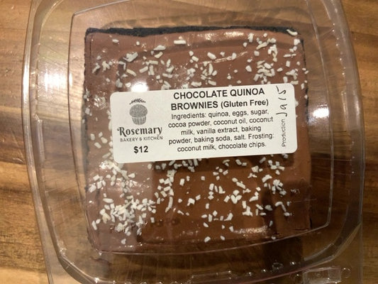 Rosemary’s Bakery - Chocolate Quinoa Brownies