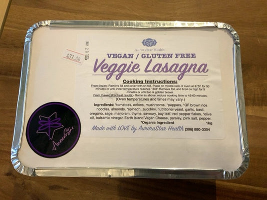 Aurorastar - Veggie Lasagna (V/GF)