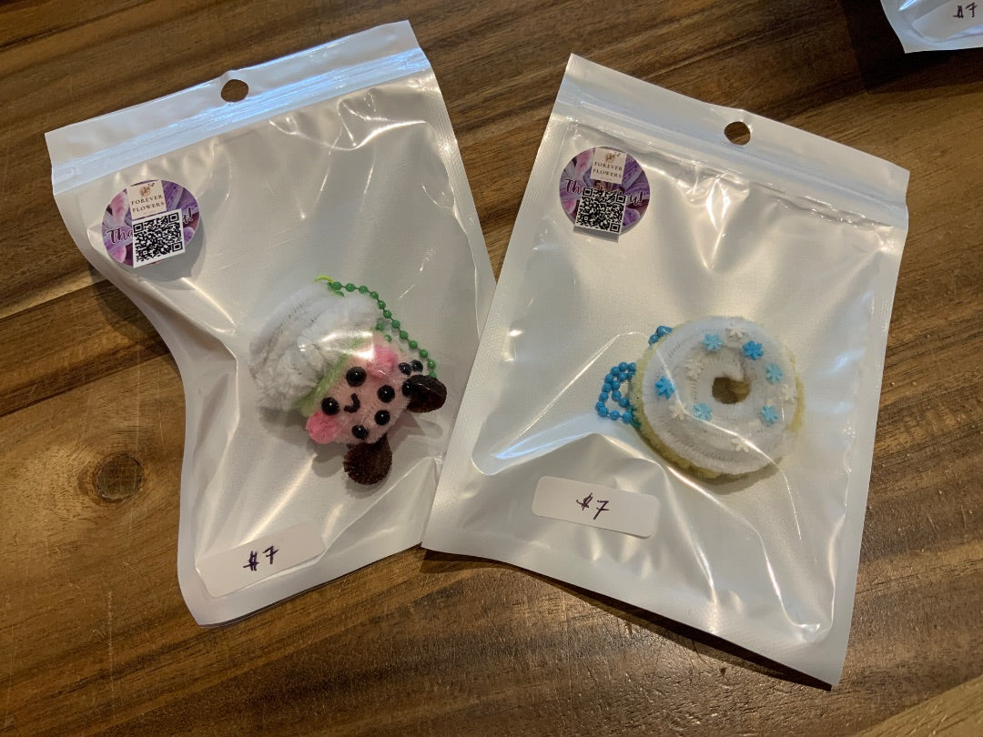 Forever Flowers - Keychain/Bag Charms