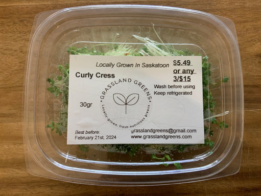 Grassland Greens - Curly Cress (30g)