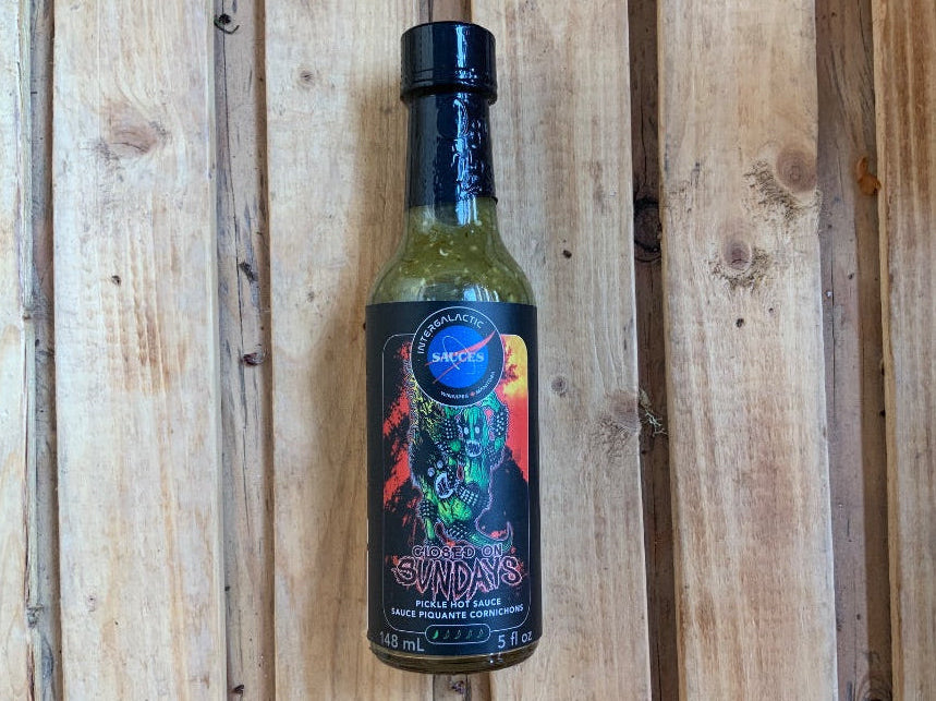 Intergalactic Sauces - Closed on Sundays (Mild, Dill Pickle)
