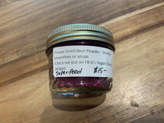 JJ's Vegan Cheese - Freezedried Beet Powder
