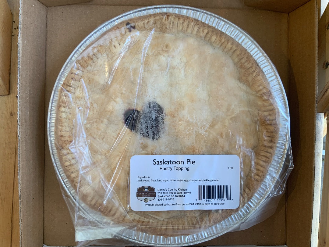 Donna’s Country Kitchen - Pastry Top Pie - Saskatoon