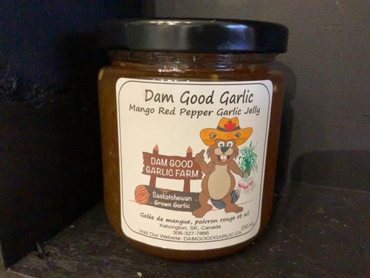 Dam Good Garlic - Garlic Pepper Jelly - Mango
