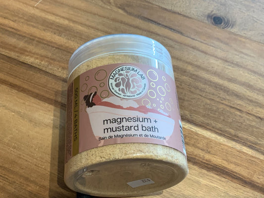 Studio on 27 Magnesium & Mustard Bath Infusion - Large (500ml)