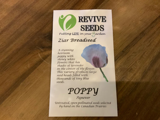 Revive Seeds - Poppy - Ziar Breadseed