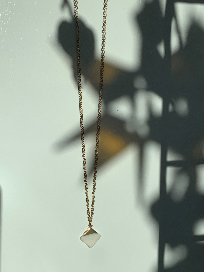 Kia Rae Jewellery - Stainless Steel Necklace w/Shell