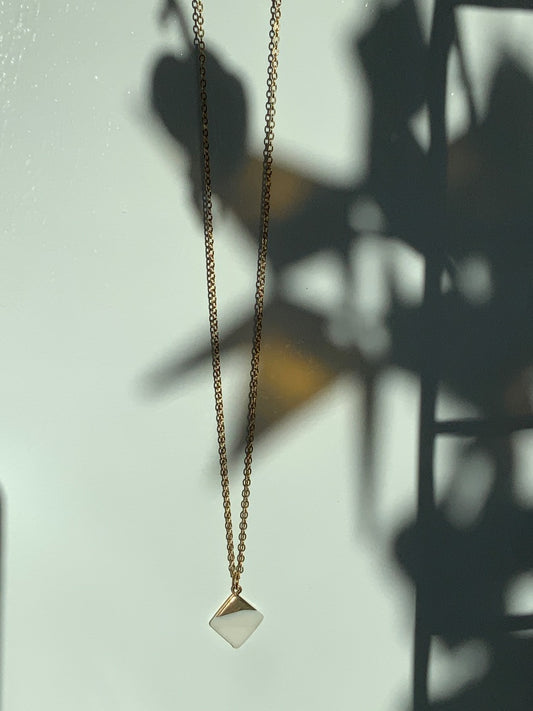 Kia Rae Jewellery - Stainless Steel Necklace w/Shell