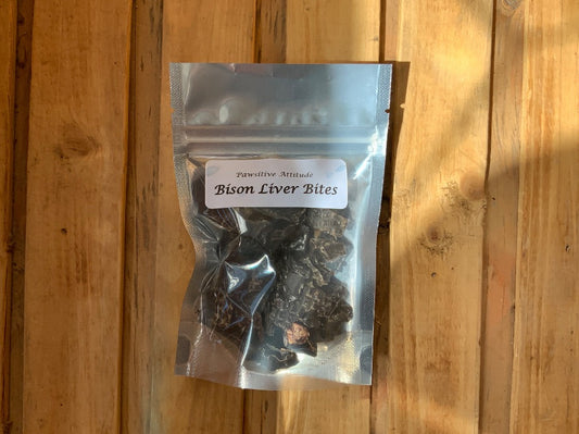 Pawsitive Attitude -  Bison Liver Bites