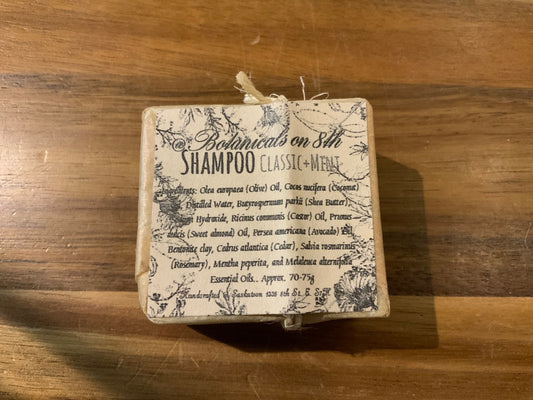 Botanicals On 8th - Shampoo Bar - Classic + Mint