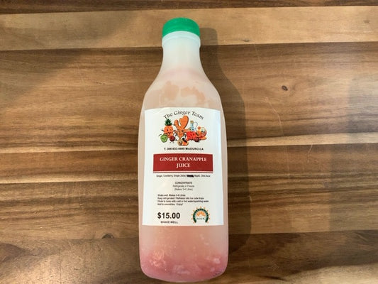 Ginger Guys - Frozen Fruit Juice - Sugar Free Cranapple