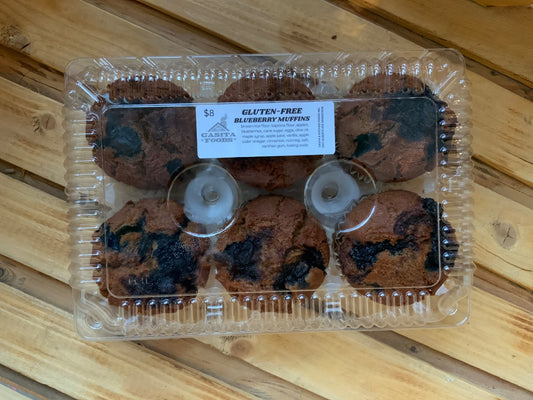 Casita Foods Food - Gluten-free Blueberry Muffins (6)