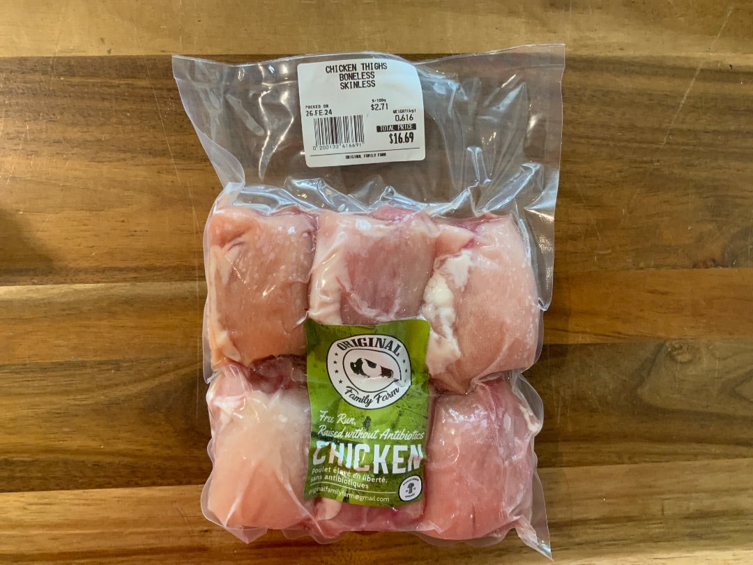 Original Family Farm - Boneless Skinless Chicken Thighs