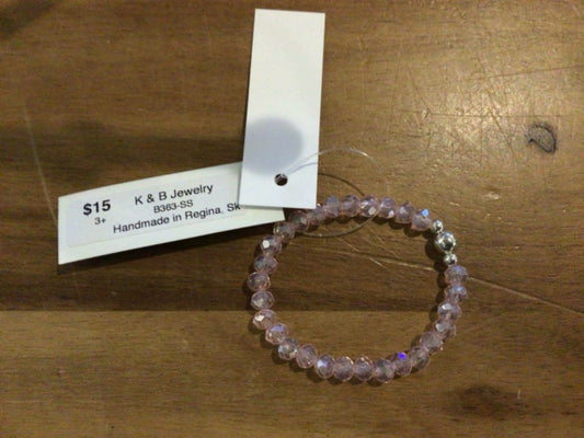 K&B Jewelry - Children’s Bracelet - Pink - B363-SS